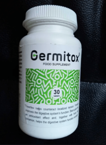 Foto de cápsulas, experiência de uso de Germitox