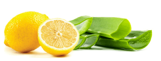 Suco de aloe e limão